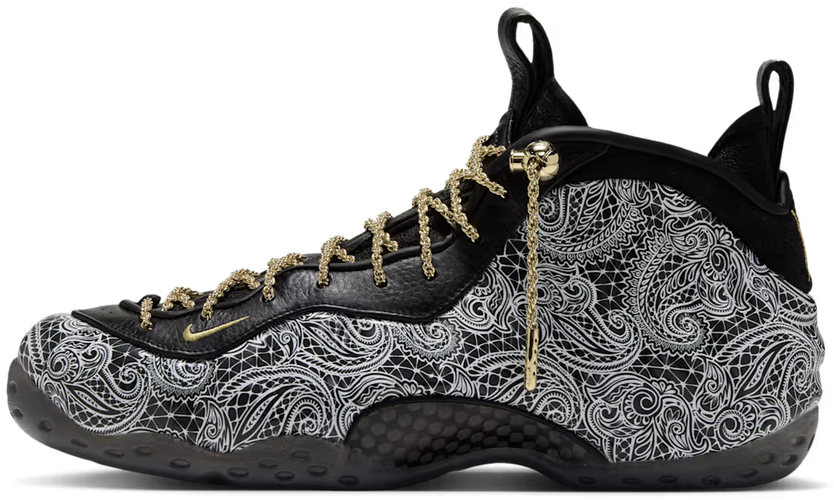 Nike Air Foamposite One x Victor Solomon 'ASW / Black and Metallic Gold'