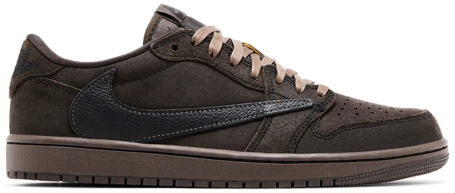 Air Jordan 1 Retro Low OG SP x Travis Scott 'Velvet Brown'