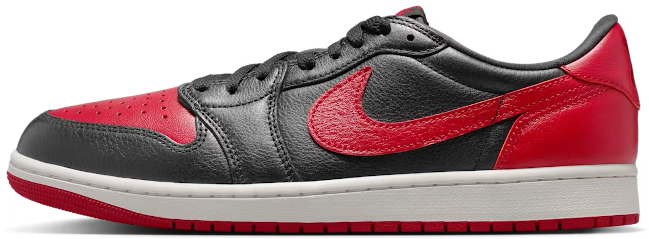 Air Jordan 1 Retro Low OG 'Banned / Black and Varsity Red' (2026)