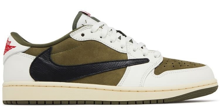 Air Jordan 1 Retro Low OG SP x Travis Scott 'Medium Olive'