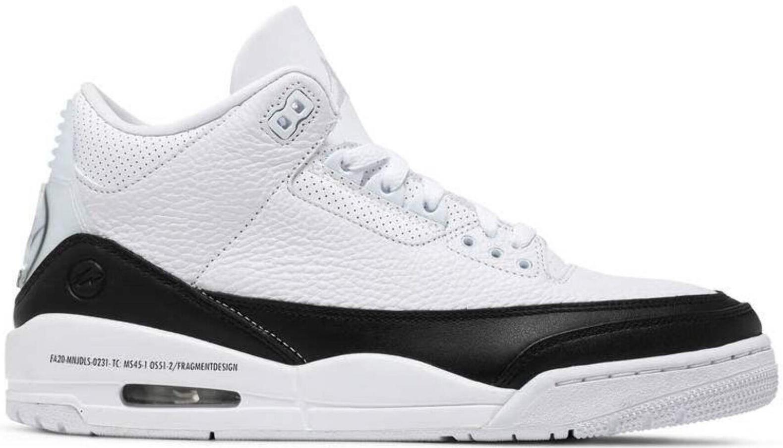 Air Jordan 3 Retro SP x Fragment Design 'White'