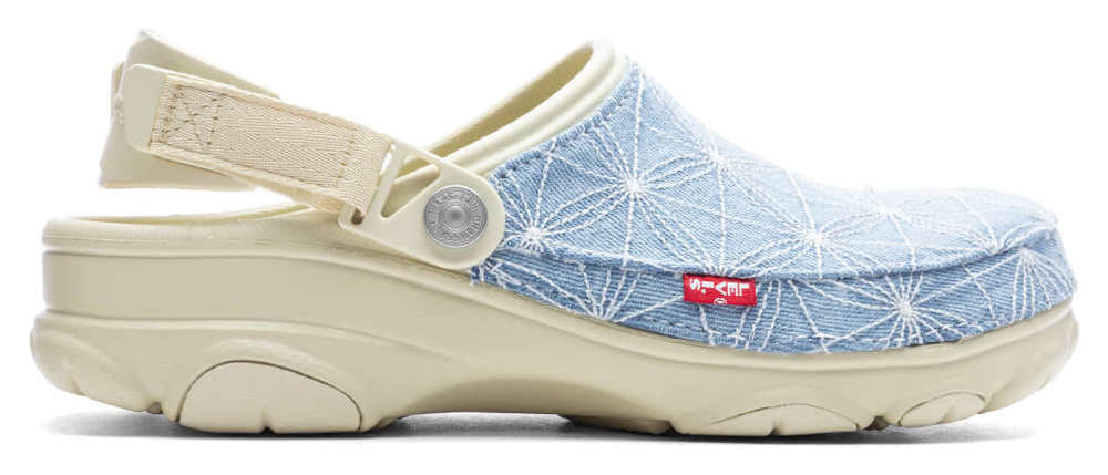 Crocs All-Terrain Clog Levi's Sashiko Light Wash