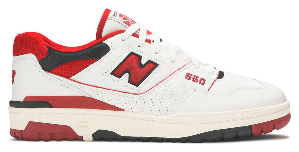 New Balance 550 Aime Leon Dore White Red