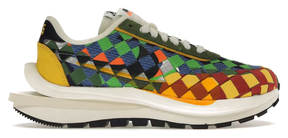 Nike VaporWaffle Woven sacai Jean Paul Gaultier Green Gusto