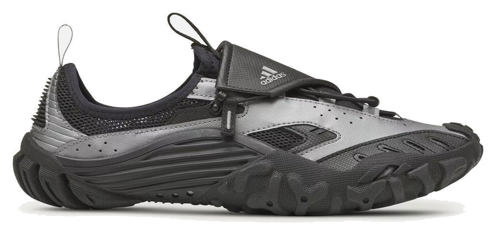 Adidas Virginia Water Moc x Pharrell Williams Core Black Iron Metallic Silver Metallic
