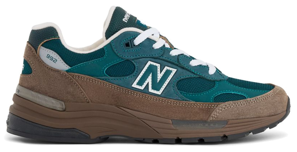 New Balance 992 Medusa Green Thunder Brown
