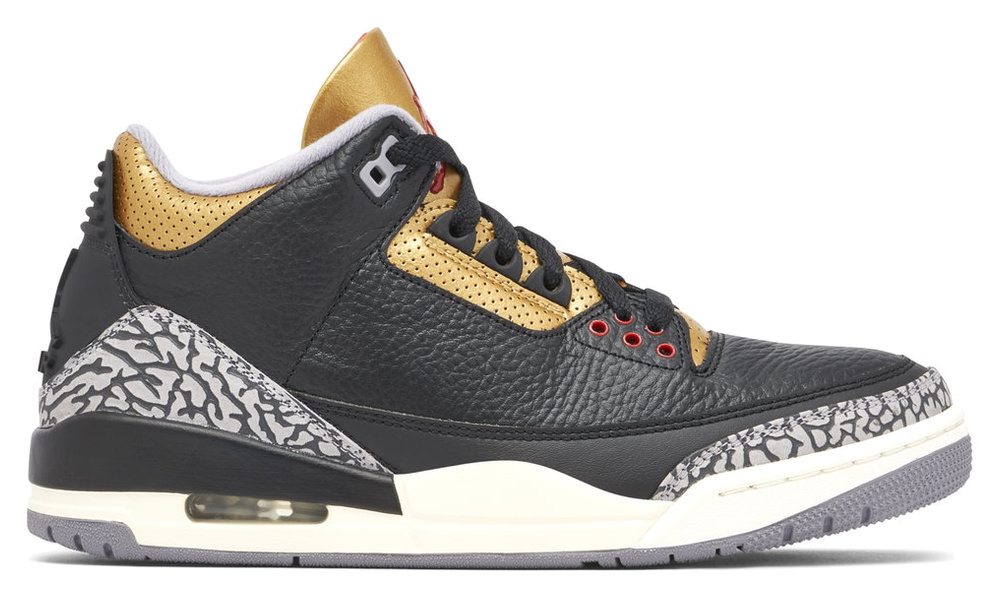 Air Jordan 3 Black Gold (Women's)