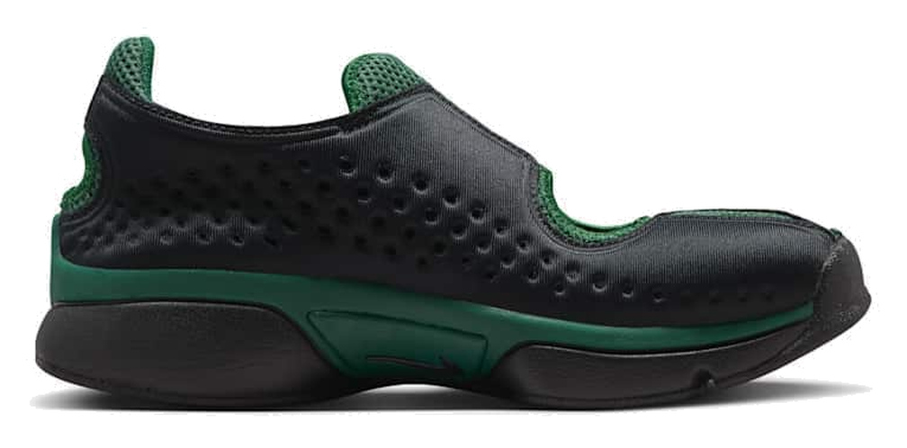 Women's Nike Rift 2 Black and Tm Dark Green