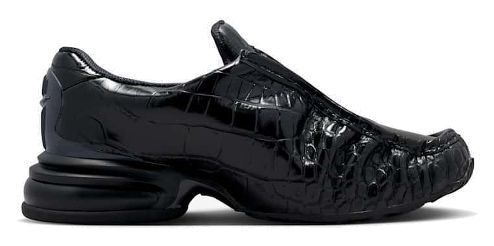 Women's Nike Air Max Dolce Leather Black and Natural