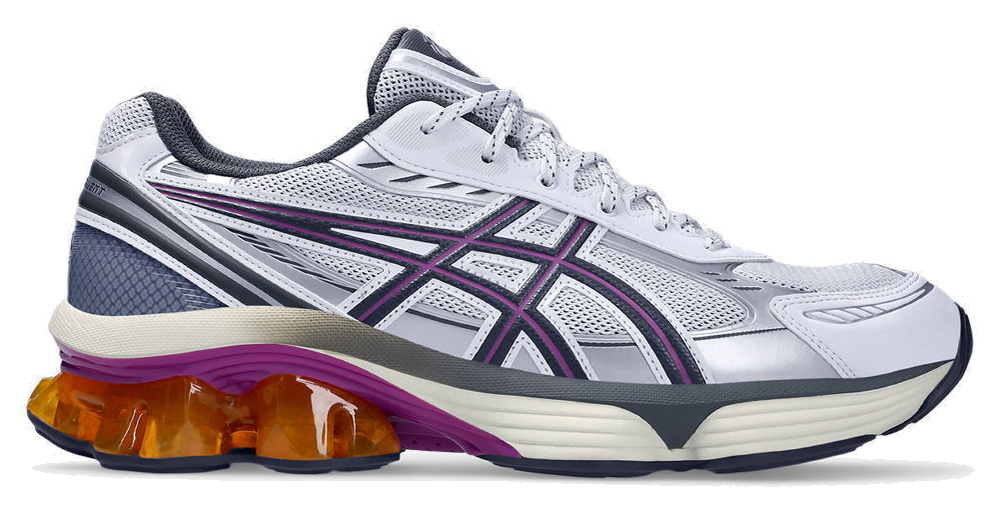 ASICS Gel-Kinetic Fluent White Truffle Grey