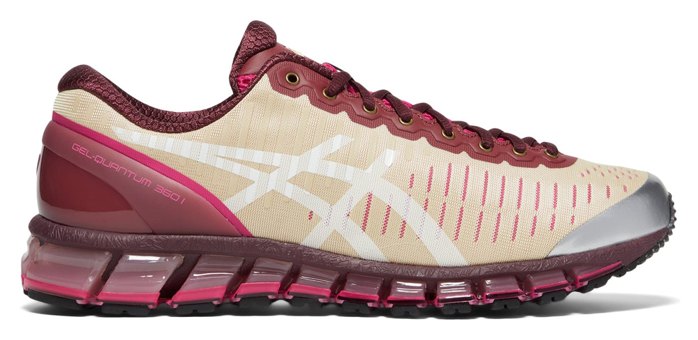 ASICS Gel-Quantum 360 I x Above the Clouds Soft yellow Brisket red