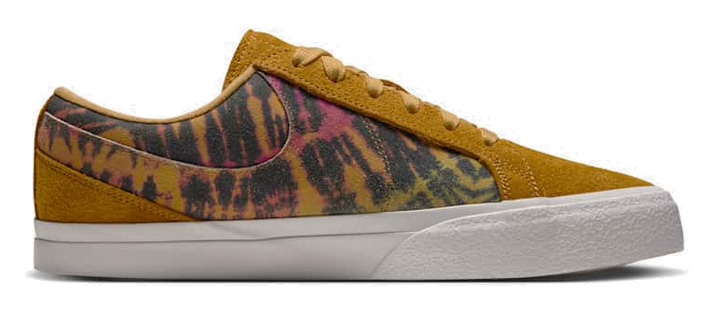 Nike Blazy Tie Dye Dark Sulfur and Sail