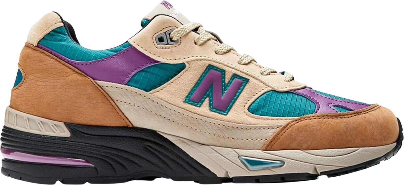 New Balance 991 Made in England x Palace 'Taos Taupe Grape'