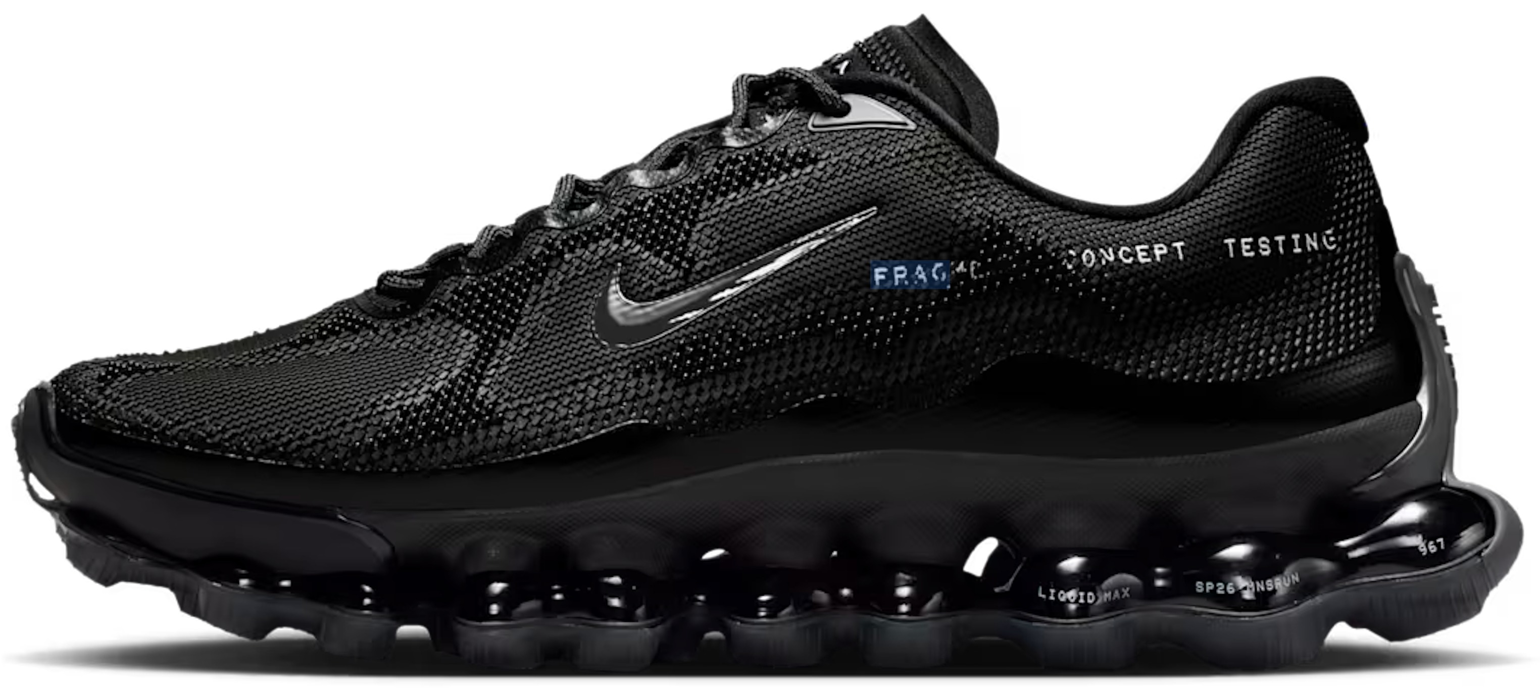 Nike Air Liquid Max x Fragment Design 'Black Anthracite'